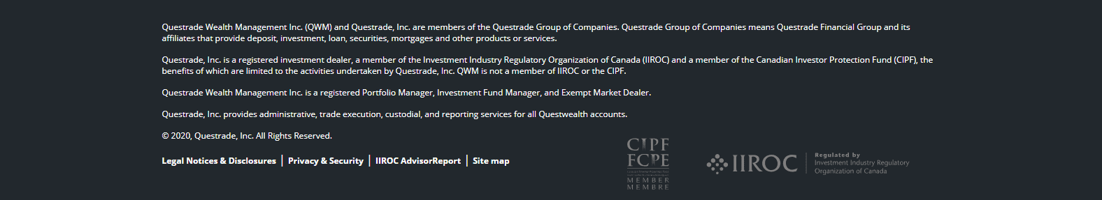 Questrade Review regulatory oversight Questrade Review regulatory oversight